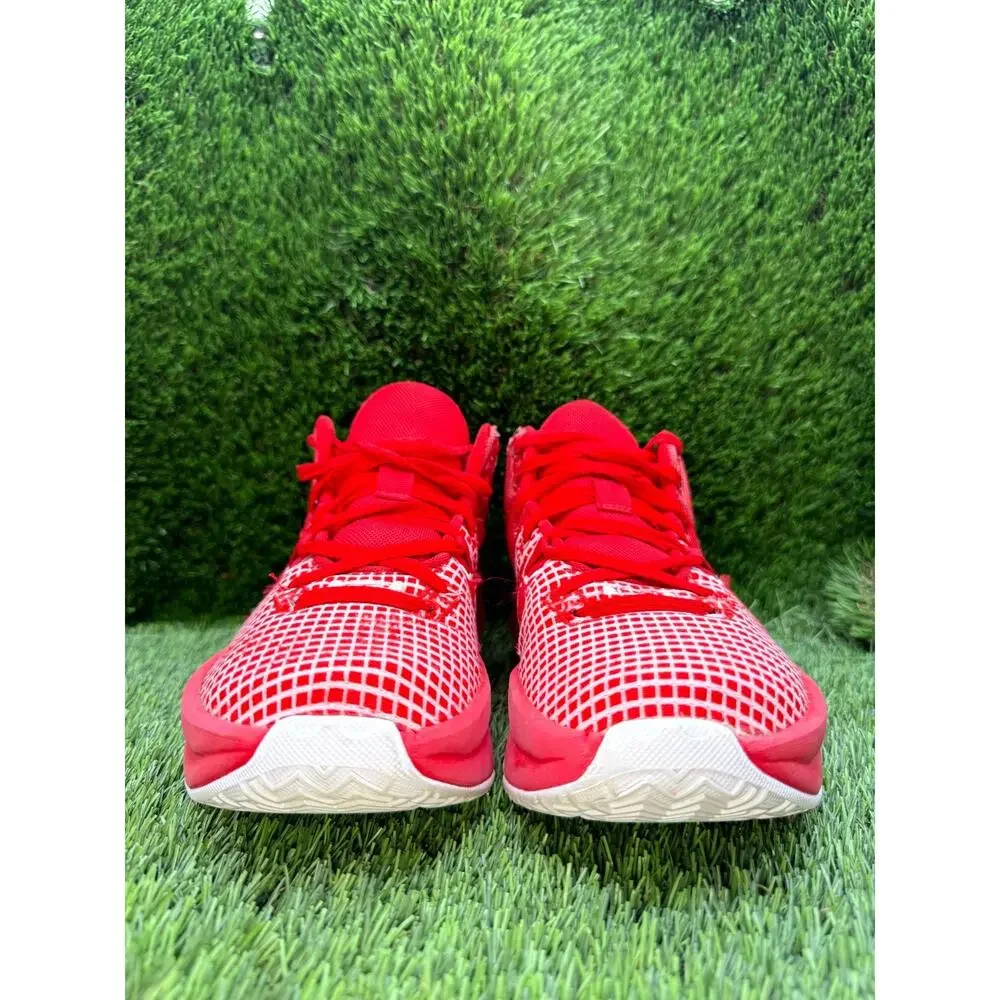 Nike LeBron Witness 7 TB DZ3299-600 Athletic Sneaker Men's 7.5 Red Mesh Sports